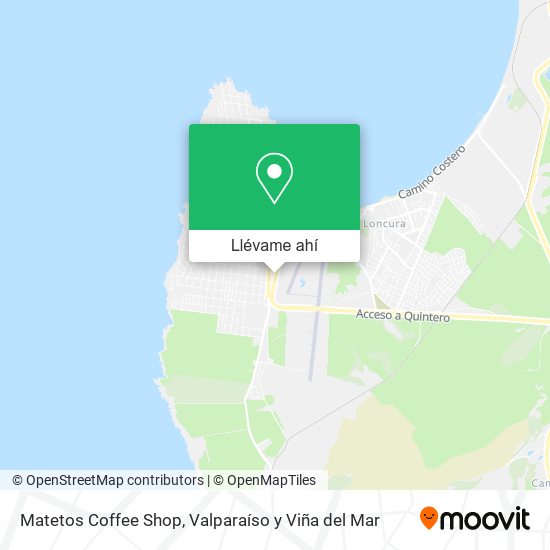 Mapa de Matetos Coffee Shop