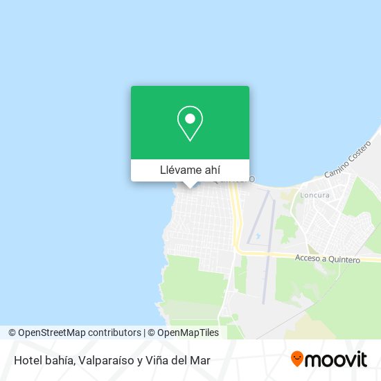 Mapa de Hotel bahía