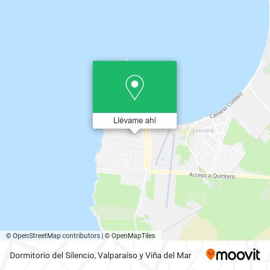 Mapa de Dormitorio del Silencio