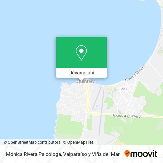 Mapa de Mónica Rivera Psicóloga