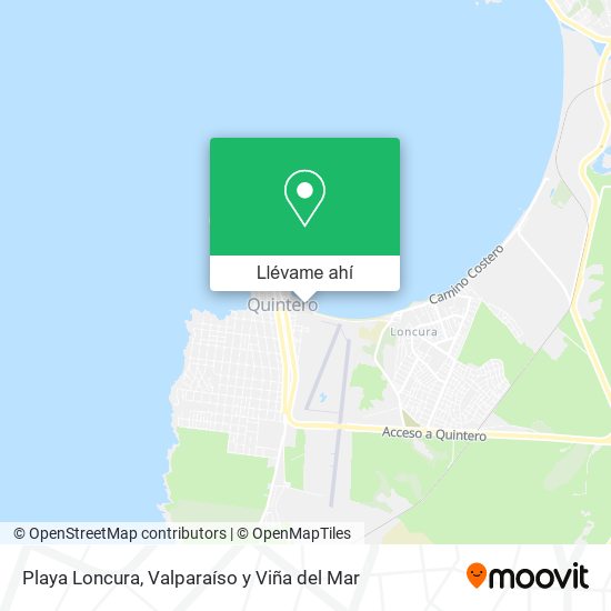 Mapa de Playa Loncura