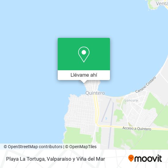 Mapa de Playa La Tortuga