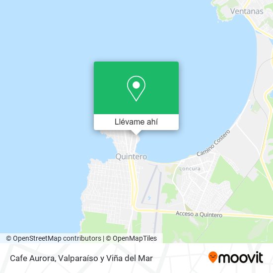 Mapa de Cafe Aurora
