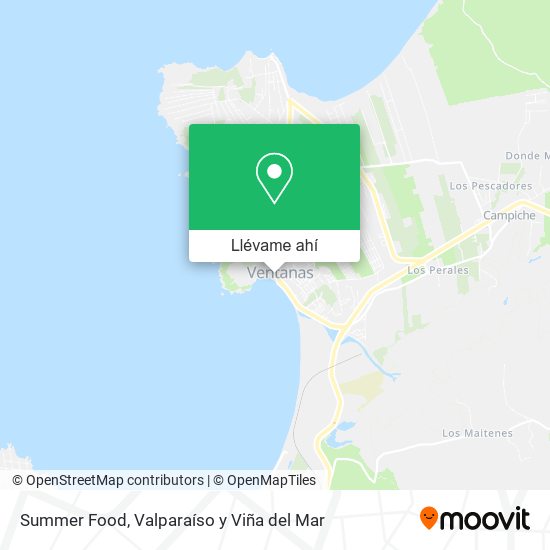 Mapa de Summer Food