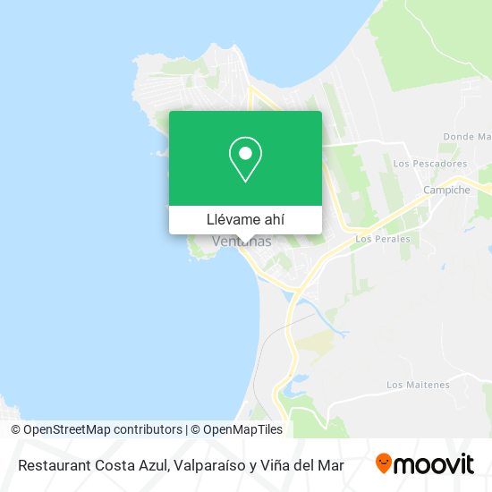 Mapa de Restaurant Costa Azul