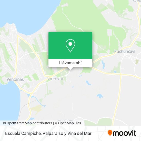 Mapa de Escuela Campiche