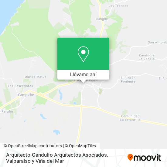 Mapa de Arquitecto-Gandulfo Arquitectos Asociados