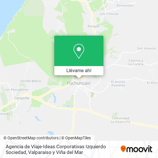 Mapa de Agencia de Viaje-Ideas Corporativas Izquierdo Sociedad