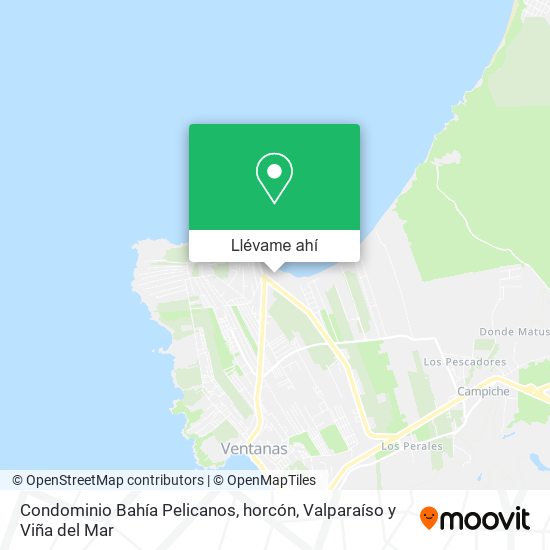 Mapa de Condominio Bahía Pelicanos, horcón