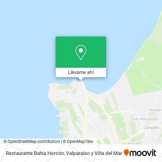 Mapa de Restaurante Bahía Horcón