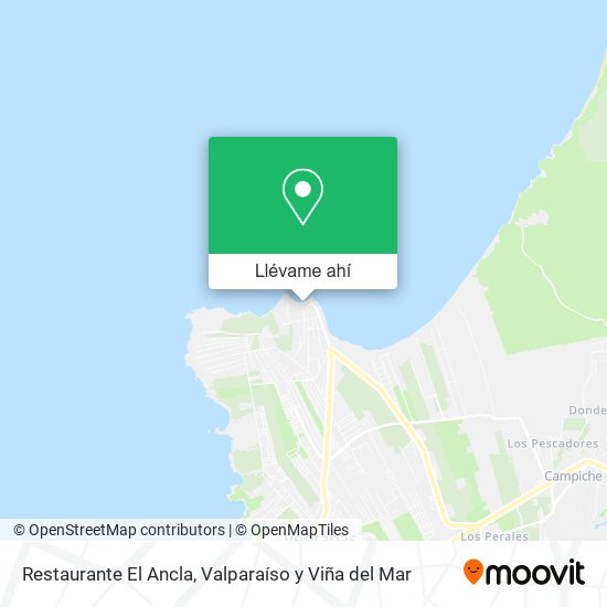 Mapa de Restaurante El Ancla