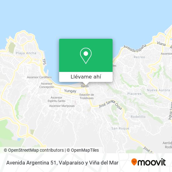 Mapa de Avenida Argentina 51