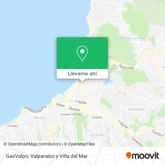 Mapa de GasValpo