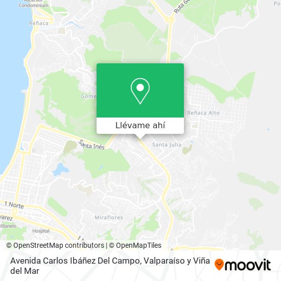 Mapa de Avenida Carlos Ibáñez Del Campo