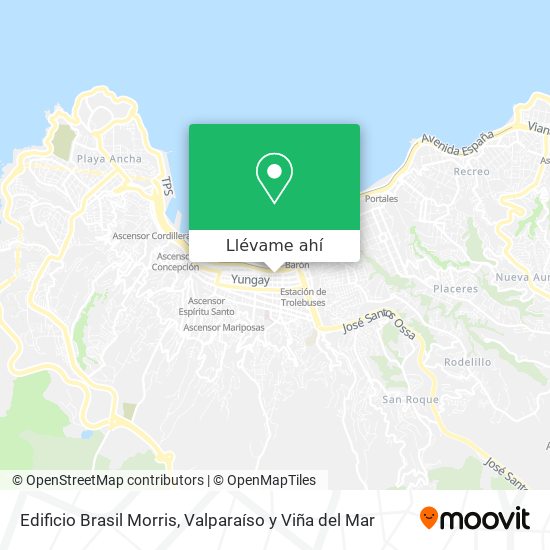 Mapa de Edificio Brasil Morris