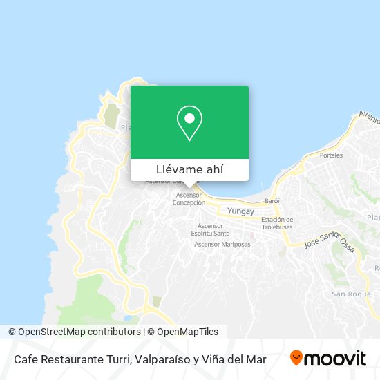 Mapa de Cafe Restaurante Turri