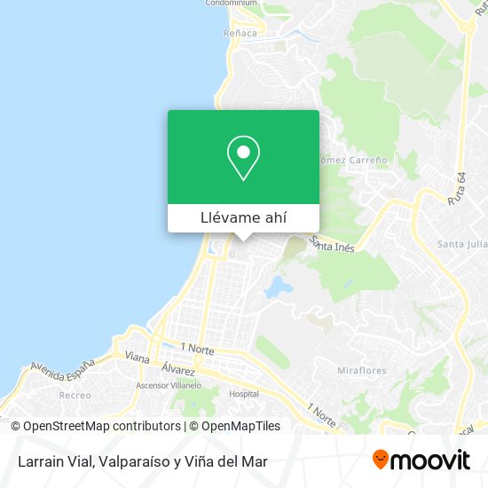 Mapa de Larrain Vial