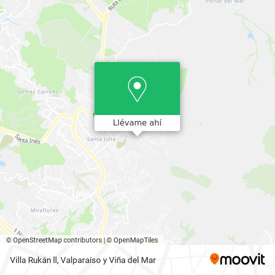 Mapa de Villa Rukán ll