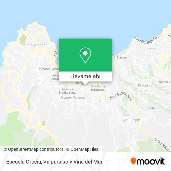 Mapa de Escuela Grecia