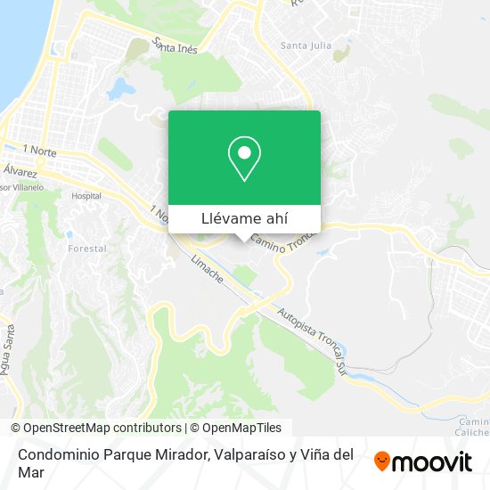 Mapa de Condominio Parque Mirador