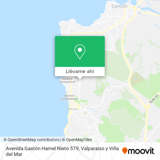 Mapa de Avenida Gastón Hamel Nieto 579