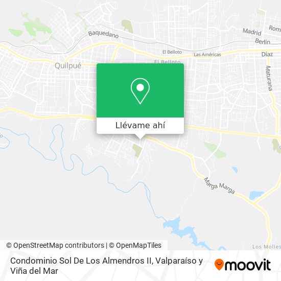 Mapa de Condominio Sol De Los Almendros II