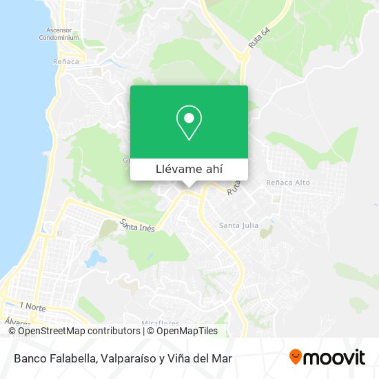 Mapa de Banco Falabella