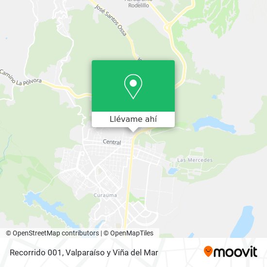 Mapa de Recorrido 001