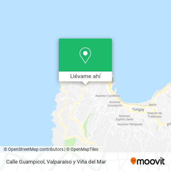 Mapa de Calle Guampicol