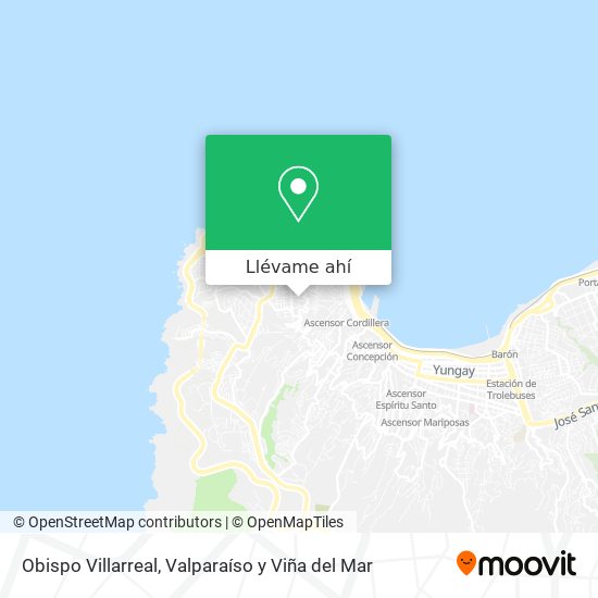 Mapa de Obispo Villarreal