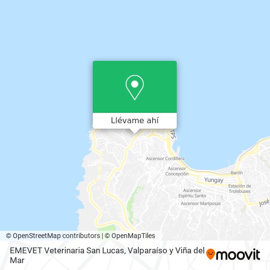 Mapa de EMEVET Veterinaria San Lucas