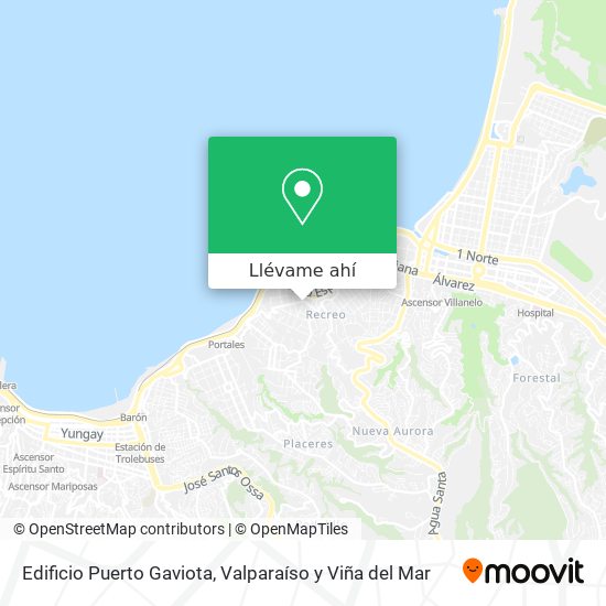 Mapa de Edificio Puerto Gaviota