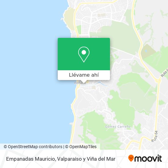 Mapa de Empanadas Mauricio