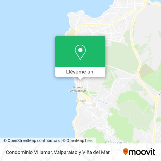 Mapa de Condominio Villamar