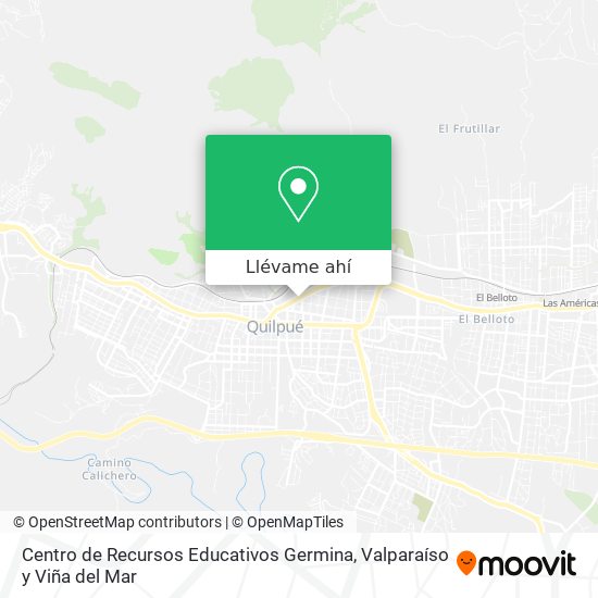 Mapa de Centro de Recursos Educativos Germina