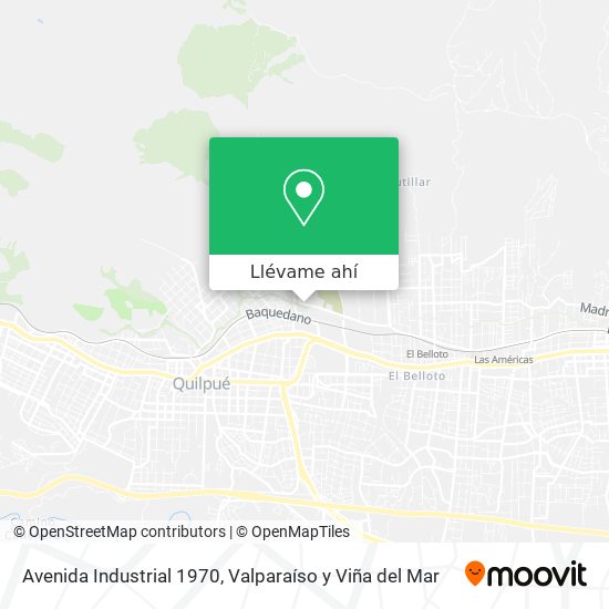 Mapa de Avenida Industrial 1970