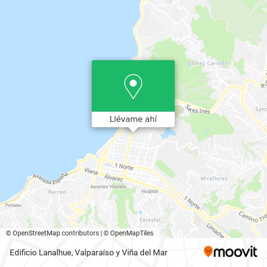 Mapa de Edificio Lanalhue