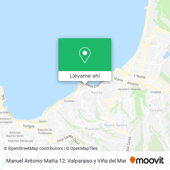 Mapa de Manuel Antonio Matta 12