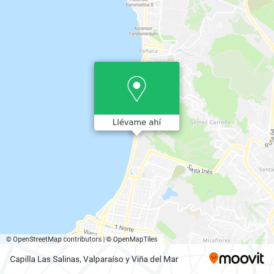 Mapa de Capilla Las Salinas