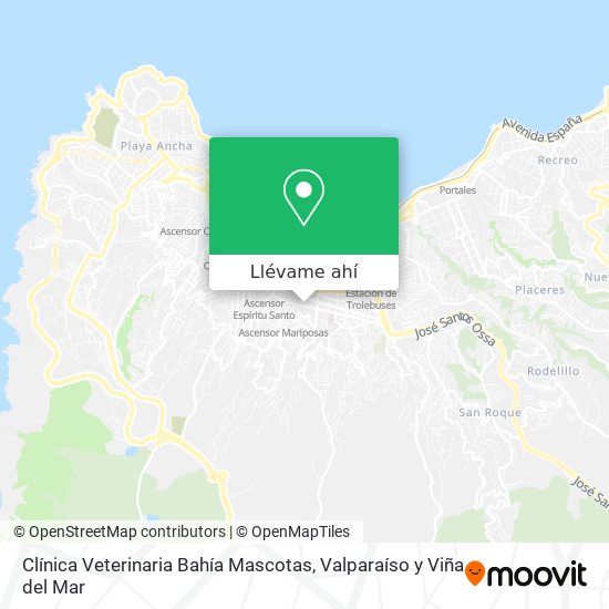 Mapa de Clínica Veterinaria Bahía Mascotas