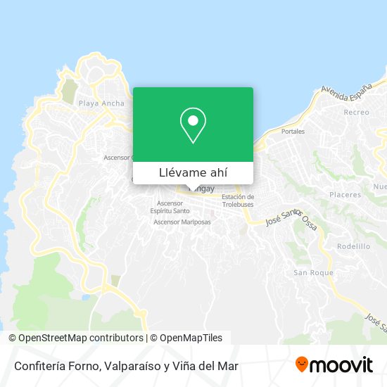 Mapa de Confitería Forno