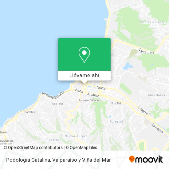 Mapa de Podologia Catalina