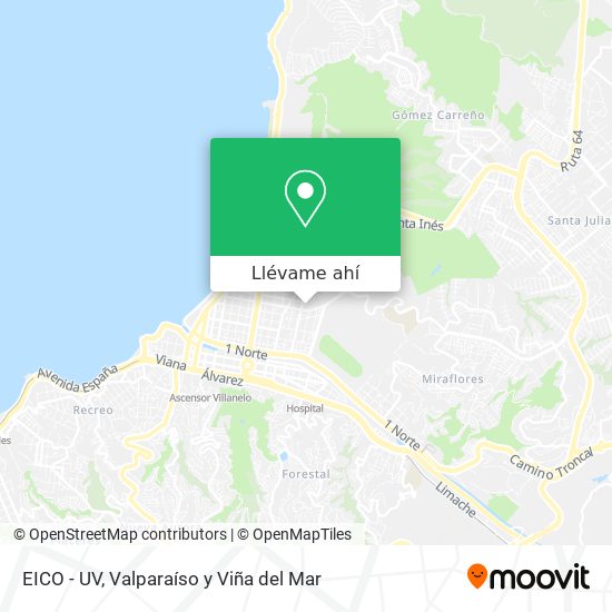 Mapa de EICO - UV