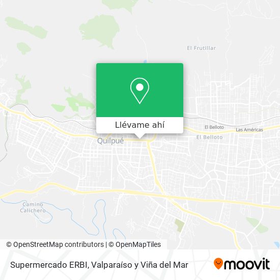 Mapa de Supermercado ERBI