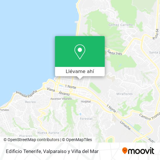 Mapa de Edificio Tenerife