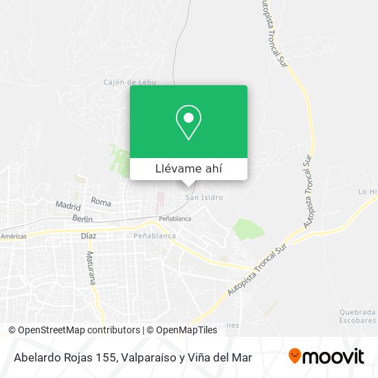 Mapa de Abelardo Rojas 155