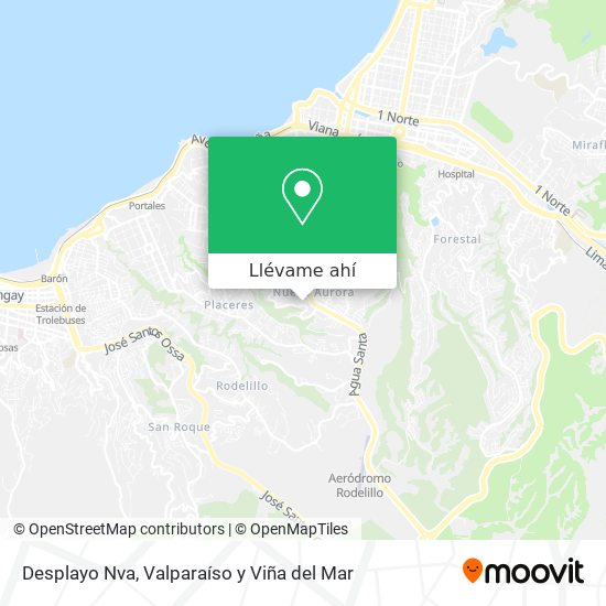 Mapa de Desplayo Nva