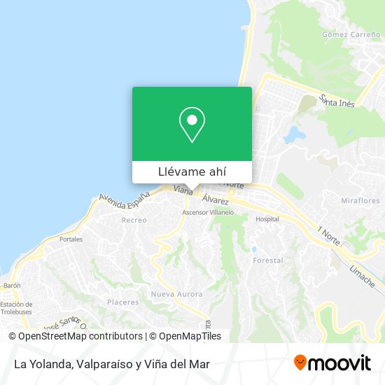 Mapa de La Yolanda