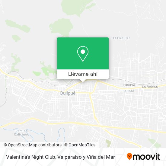 Mapa de Valentina's Night Club