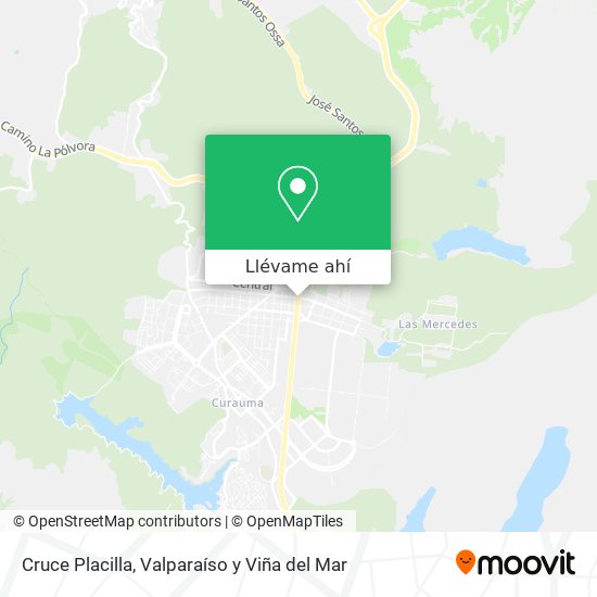 Mapa de Cruce Placilla